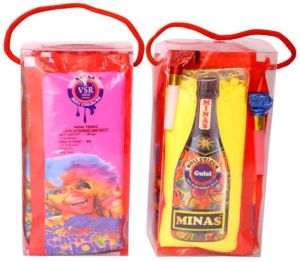 Herbal Holi gulal - Minas Siti combo pack 5 colours