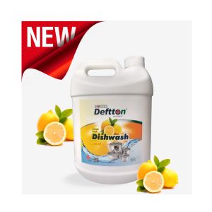 5 Litre Deftton Lemon Dishwash Liquid