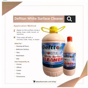 Deftton Mogra White Surface Cleaner