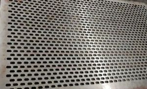 Mild Steel Capsule Hole Perforated Sheet