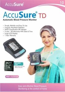 AccuSure TD Automatic Blood Pressure Monitor