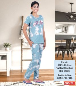 CNS-70 Ladies Cotton Basic Loungewear