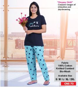 CNS73 Womens Cotton Pyjama Set
