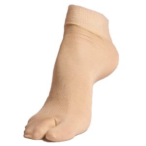 Unisex Plain Thumb Socks