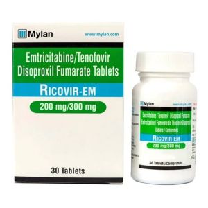 Emtricitabine & Tenofovir Disoproxil Fumarate  Tablets