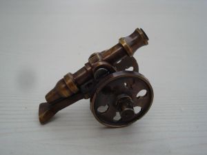 Brass Cannon Model