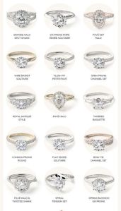 DIAMOND SOLITAIRE RINGS ENGAGAMENT RINGS GOLD SILVER WHITE GOLD RING FOR WOMEN AND GIRLS RING