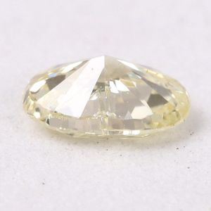 0.34 Ct. Natural Yellow Fancy Oval Shape Diamond