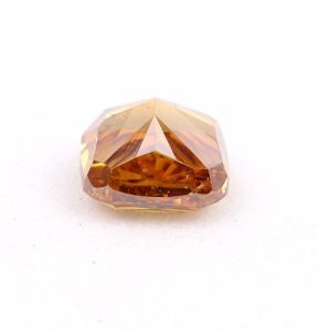 Natural Fancy Radiant Cut Orange Diamond
