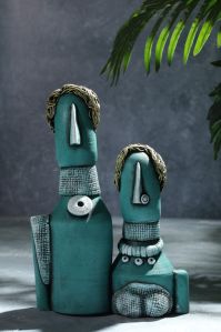 Terracotta Couple Art