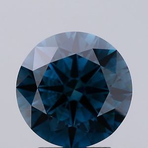 ROUND 2.91ct FANCY DEEP BLUE VS1 IGI 595379270 Lab Grown Diamond EC7501