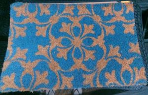 PVC Back Special Print Coir Door Mats
