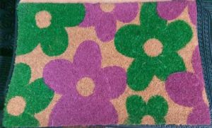 PVC Back Special Print Coir Door Mats