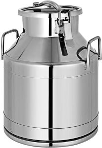 steel milk can