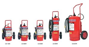 Wheeled Powder fire Extinguisher