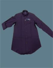 Mens Full Sleeve Shirt with Embroidered Pocket