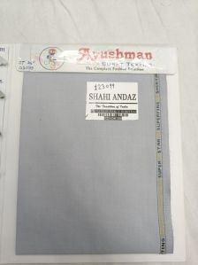 SHAHI ANDAZ COTTON FABRIC SHIRTING MEN