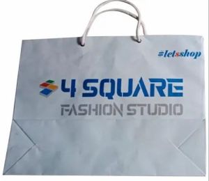 White Paper Carry Bag