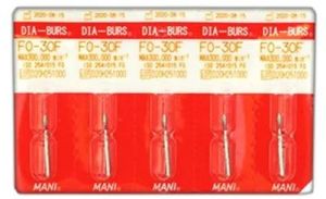 Mani Diamond Burs - CR Inlay Polishing Series (Pack of 5)