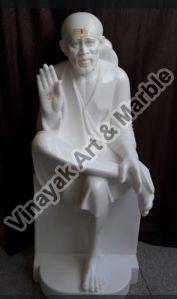 Marble Saibaba Statue