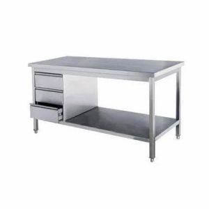 Stainless steel cleanroom tables