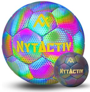 NytActiv Reflective Glowing Football Size 5