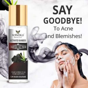 Norworld Activated Bamboo Charcoal Face Wash