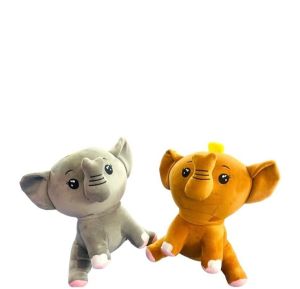 Crown Elephant Soft Toy