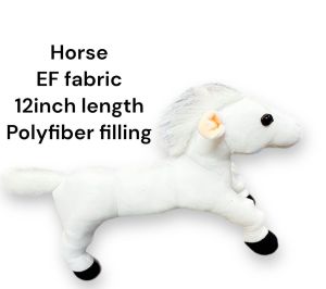 White Horse Soft Toy