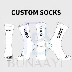 Customized Logo Design Cotton Socks