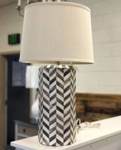 Bone Inlay Table Lamps