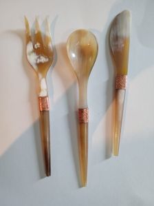 Horn Cutlery Set