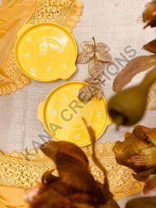 Amber Ceramic Tray