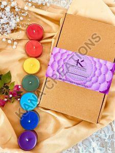 Chakra Soy T Light Candles