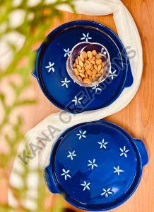 Indigo Ceramic Tray