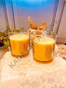 Mogra Ambi Motif Candle