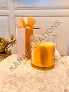 Mogra Ambi Motif Candle