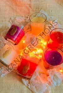 Rose Ambi Motif Candle