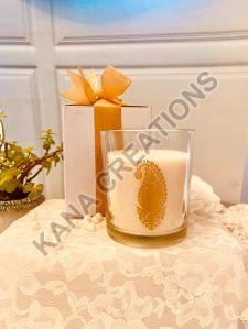 Sandalwood Ambi Motif Candle