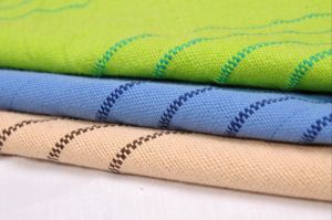 Multicolor Plain Cotton Casement Fabric