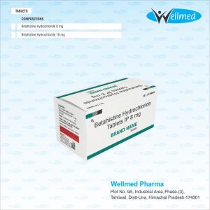Betahistine Hydrochloride 8 mg Tablets