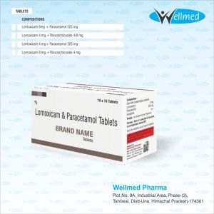 lornoxicam paracetamol tablets