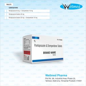 Pantoprazole 40 Mg + Domperidone 10 Mg Tablets