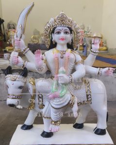 Umiya Mata Marble Moorti (Size: 18 Inch)