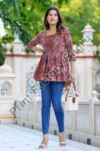 Cotton Hand Block Printed Top
