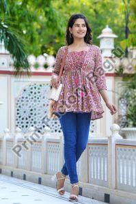 Cotton Hand Block Printed Top