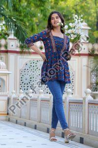 Cotton Hand Block Printed Top