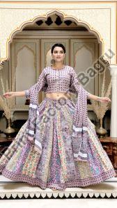 Hand Block Printed Cotton Lehenga Choli