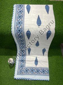 Bagru Hand Block Printed Double Bed Dohar