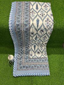 Bagru Hand Block Printed Double Bed Dohar